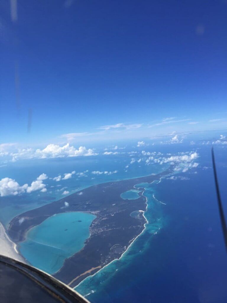 View of Cat Island Bahamas